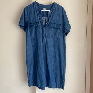 J.Crew Chambray Shirtdress